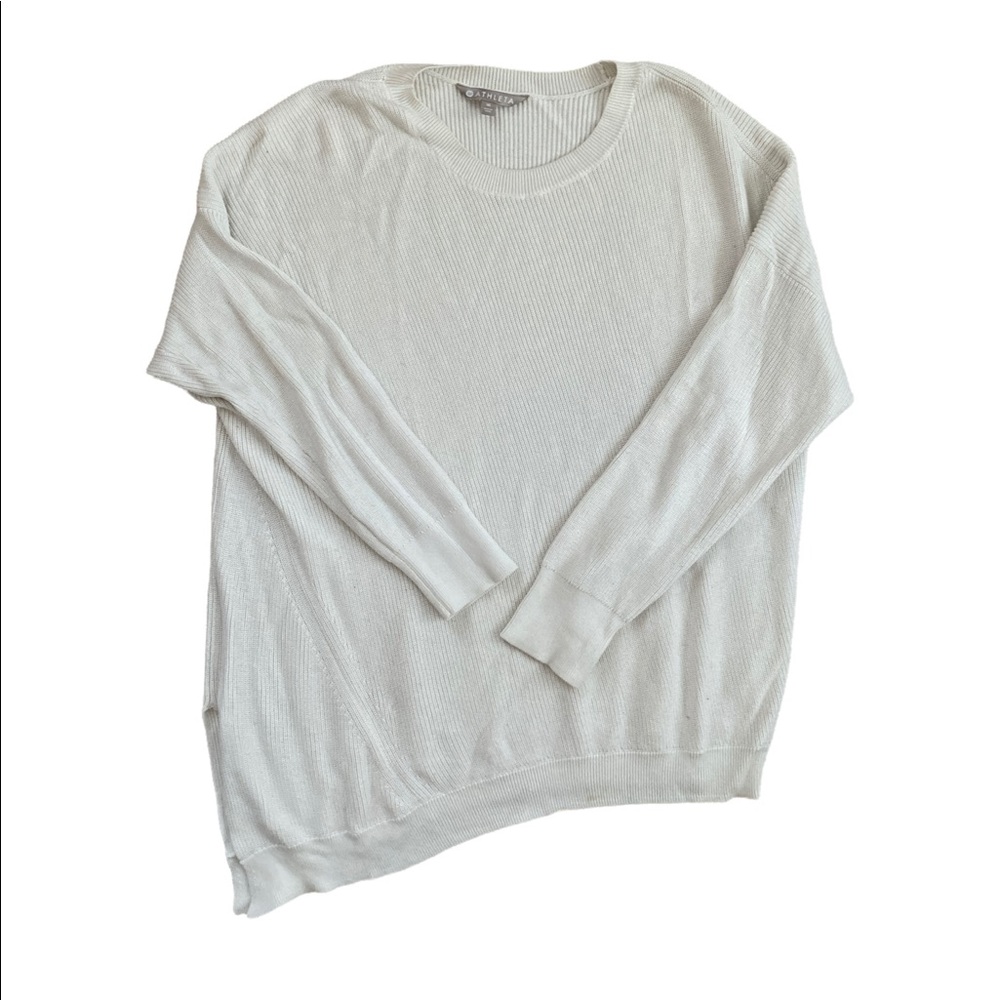 Athleta Cream Sweater